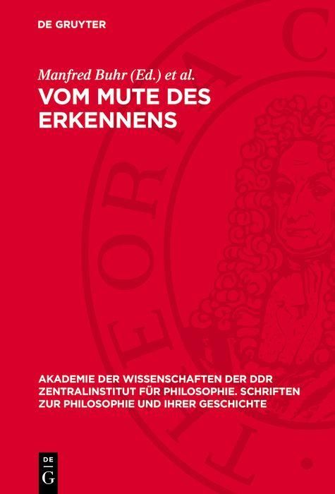 Produktbild: Vom Mute des Erkennens