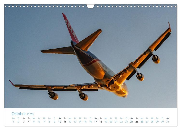 Produktbild: BOEING 747 - K&ouml;nigin der L&uuml;fte (Wandkalender 2026 DIN A3 quer), CALVENDO Monatskalender