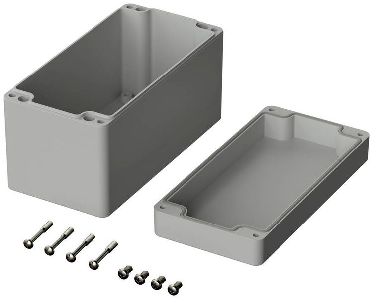 Produktbild: Bopla EUROMAS T 235 03235000 Industrie-Geh&auml;use 160 x 80 x 90 ABS Lichtgrau (RAL 7035) 1St.