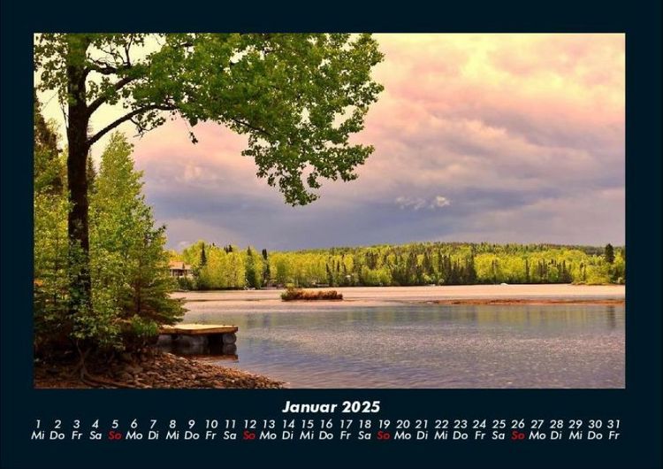 Produktbild: Naturlandschaften 2025 Fotokalender DIN A4