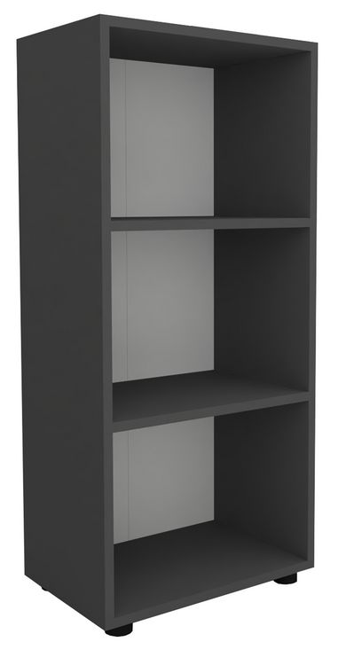 Produktbild: Holz B&uuml;ro Regal B&uuml;cher Ordner Aktenregal Ulas 3f