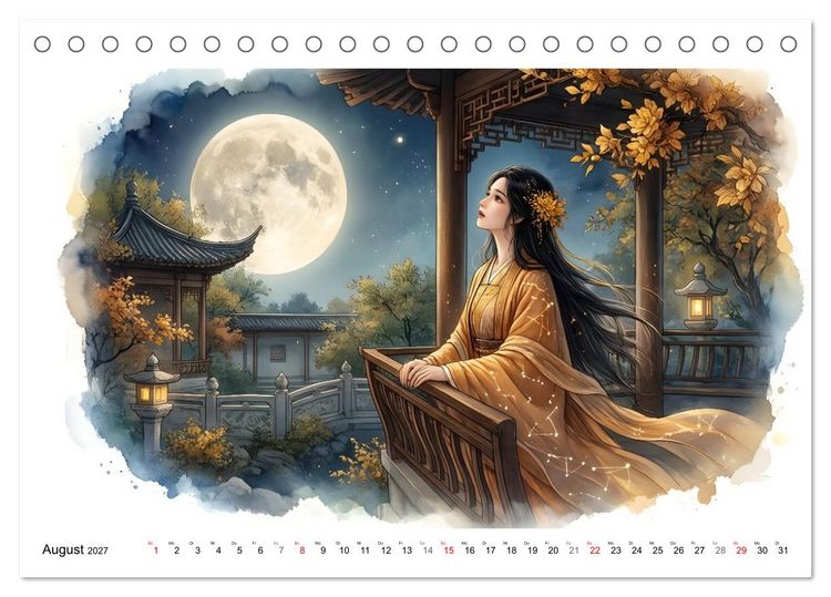 Produktbild: Zw&ouml;lf Farben der Stille (Tischkalender 2027 DIN A5 quer), CALVENDO Monatskalender