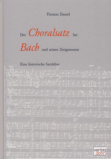 Produktbild: Der Choralsatz bei Bach und seinen Zeitgenossen