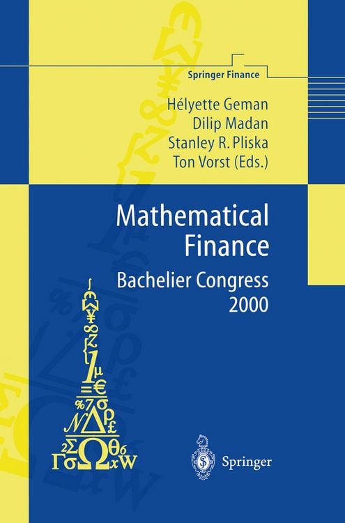 Produktbild: Mathematical Finance - Bachelier Congress 2000
