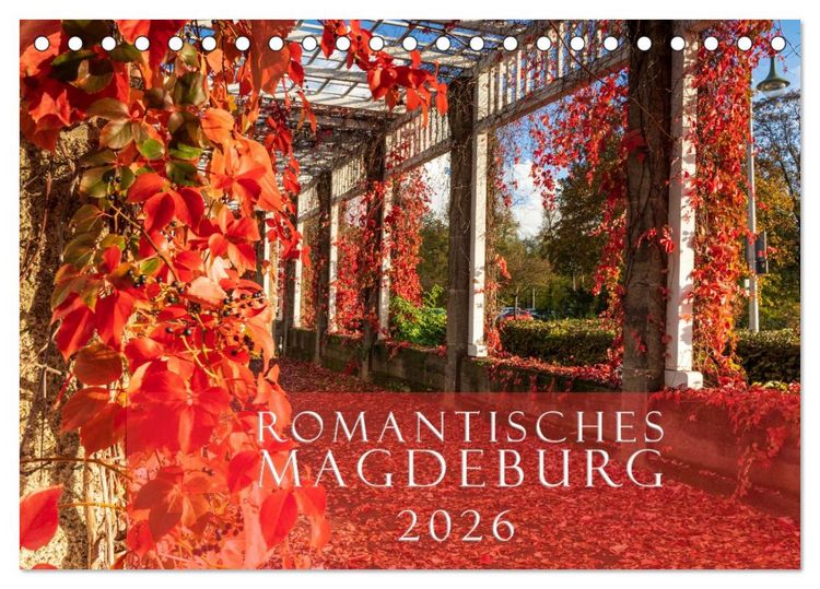 Produktbild: Romantisches Magdeburg (Tischkalender 2026 DIN A5 quer), CALVENDO Monatskalender