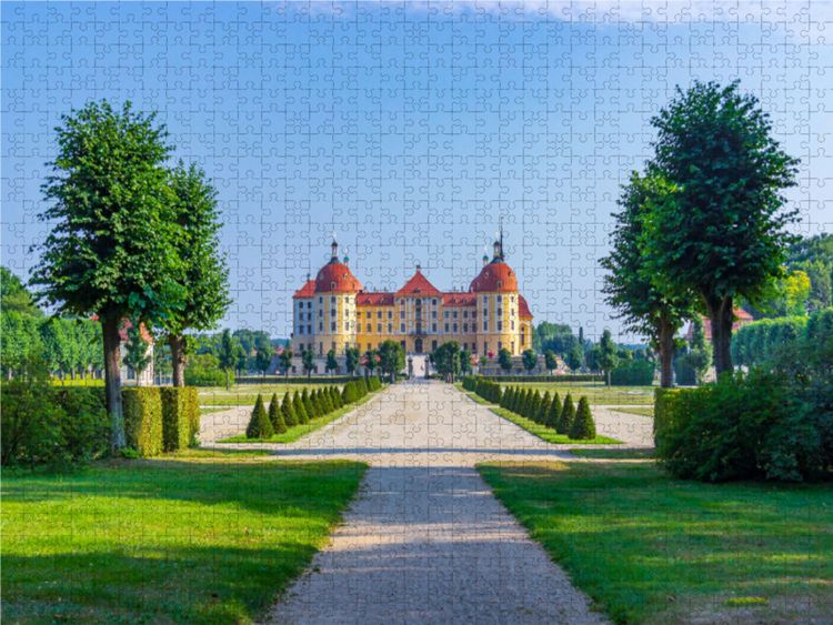 Produktbild: CALVENDO Puzzle Am Schlosspark | 1000 Teile Lege-Gr&ouml;&szlig;e 64x48cm Foto-Puzzle f&uuml;r gl&uuml;ckliche Stunden