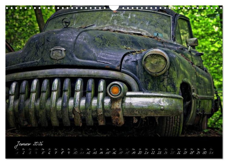 Produktbild: Oldtimer - Vergessene Sch&ouml;nheiten (Wandkalender 2026 DIN A3 quer), CALVENDO Monatskalender