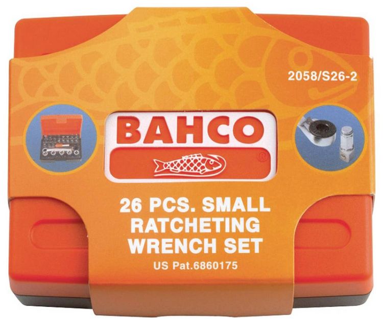 Produktbild: Bahco Steckschl&uuml;sselsatz 26teilig 2058/S26-2