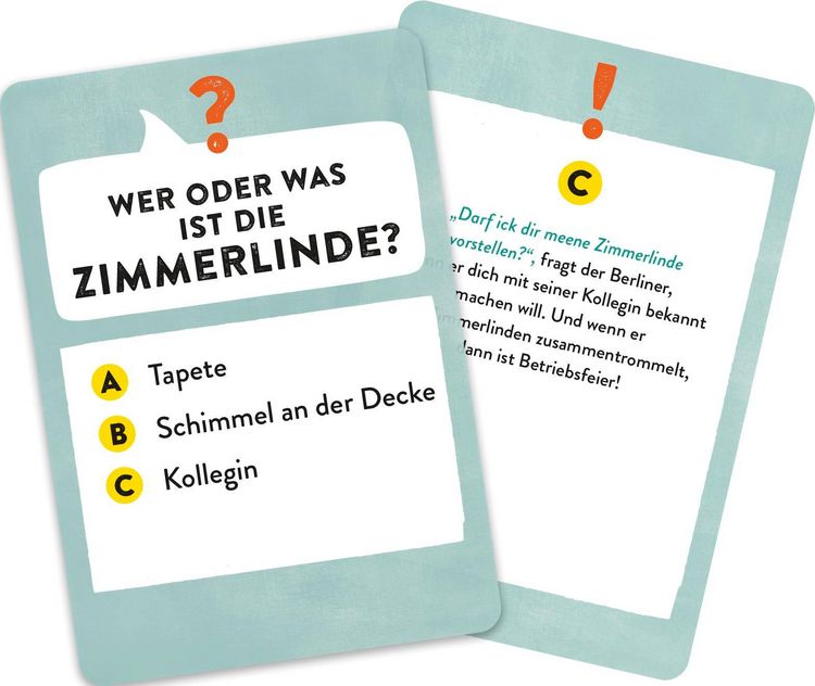 Produktbild: Da kiekste, wa?! Das Berliner Dialekt-Quiz