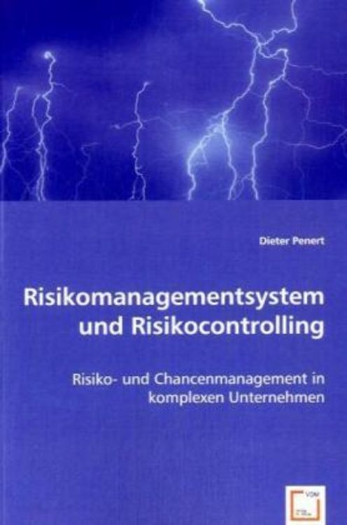 Produktbild: Penert, D: Risikomanagementsystem und Risikocontrolling