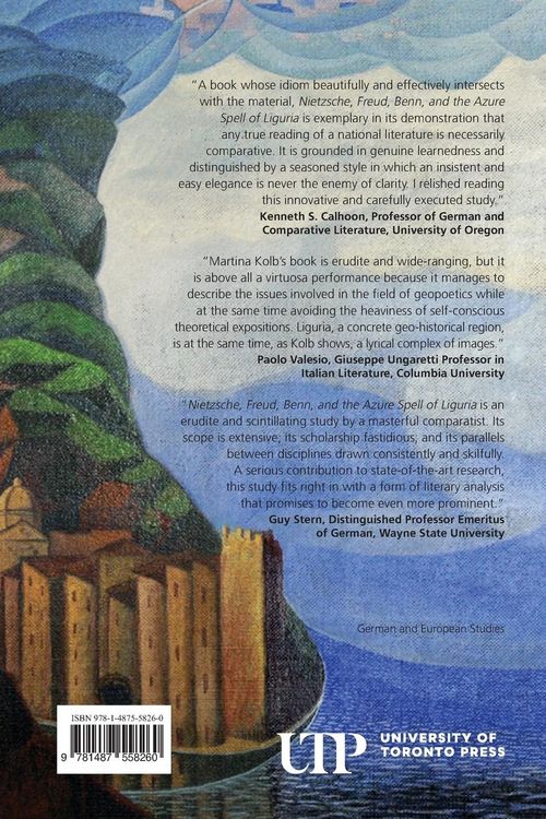 Produktbild: Nietzsche, Freud, Benn, and the Azure Spell of Liguria