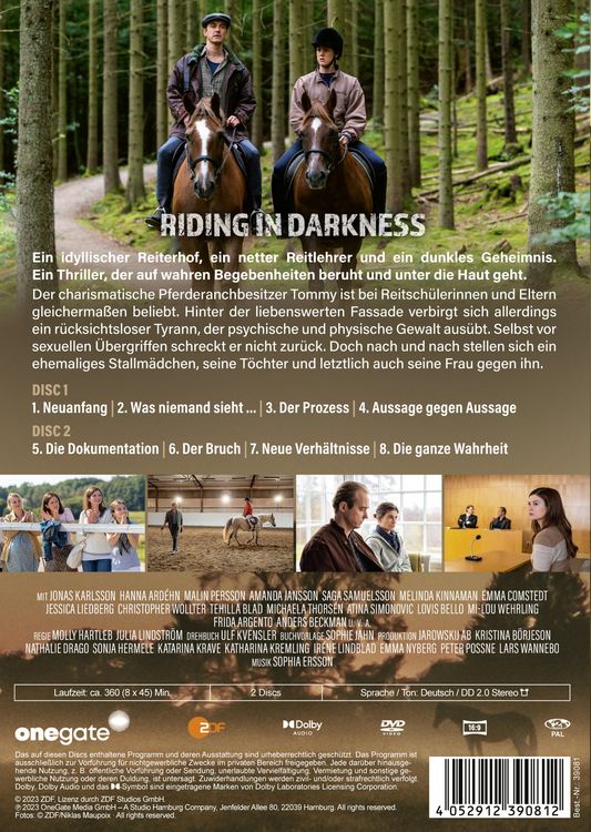 Produktbild: Riding in Darkness - Uncut Version [2 DVDs]