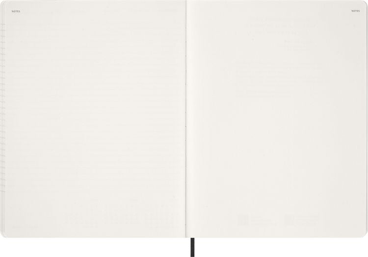 Produktbild: Moleskine 15 Monate Essential Wochenkalender 2026/2027, 1 Wo = 2 Seiten, vertikal, XXL, weicher Einband, Schwarz
