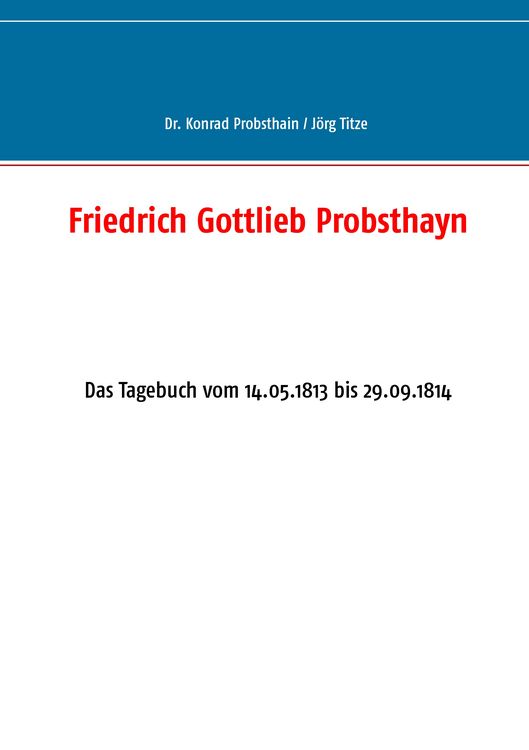 Produktbild: Friedrich Gottlieb Probsthayn