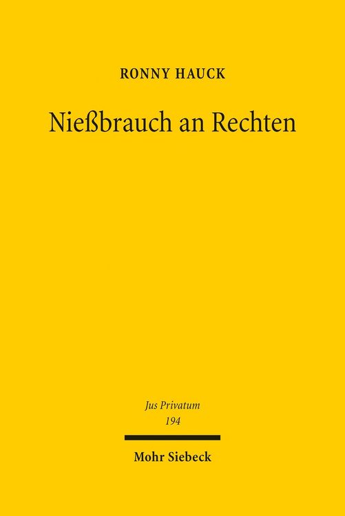 Produktbild: Nie&szlig;brauch an Rechten