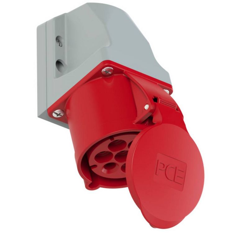 Produktbild: PCE 127-6v CEE Wandsteckdose 32A 7polig 400V 1St.