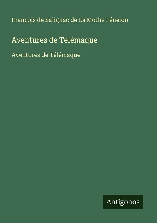 Produktbild: Aventures de T&eacute;l&eacute;maque