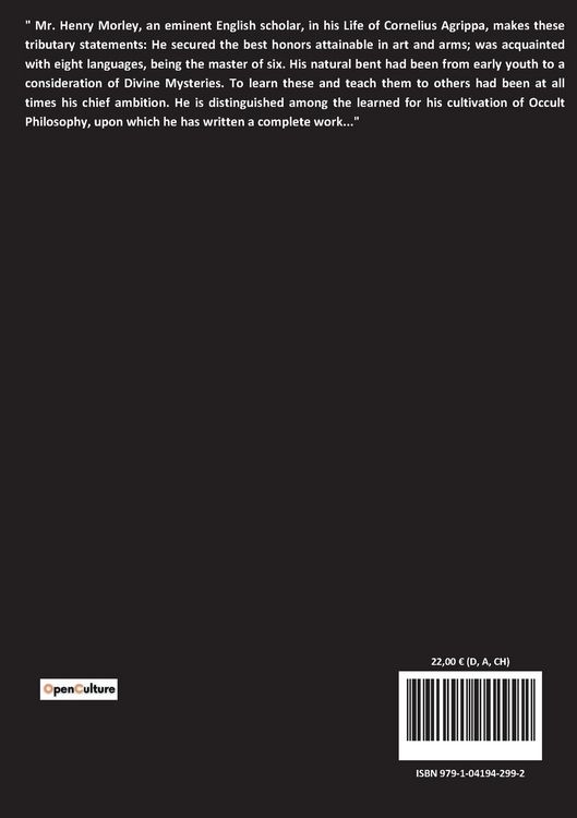 Produktbild: The Philosophy Of Natural Magic