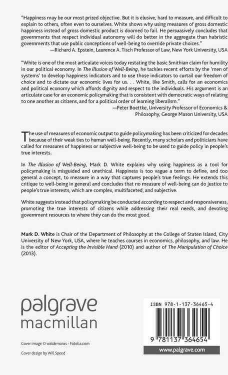 Produktbild: The Illusion of Well-Being