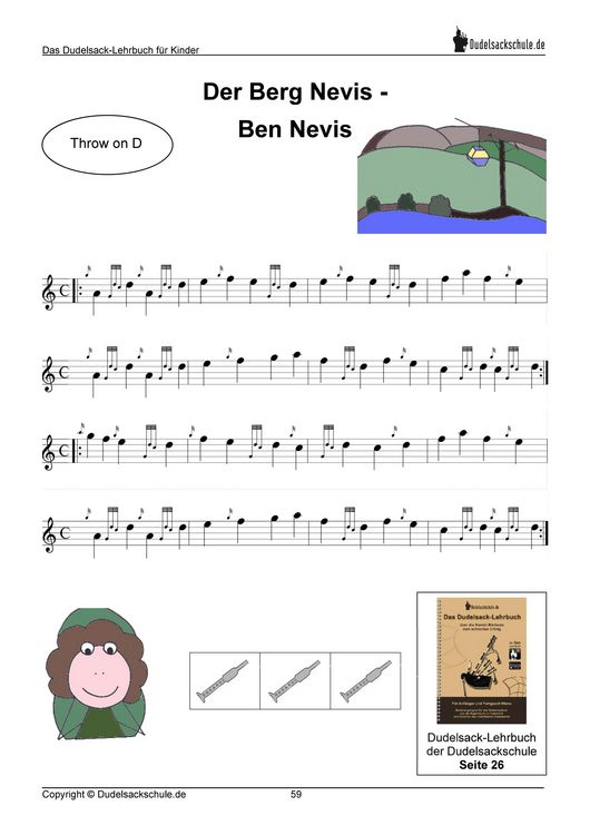 Produktbild: Das Dudelsack-Lehrbuch f&uuml;r Kinder und Erwachsene