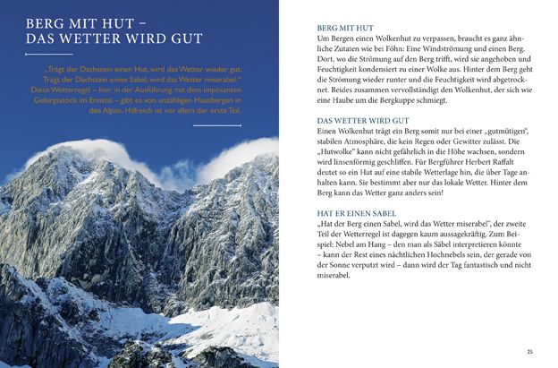 Produktbild: Das kleine Buch: 20 Wetterregeln, die man kennen muss