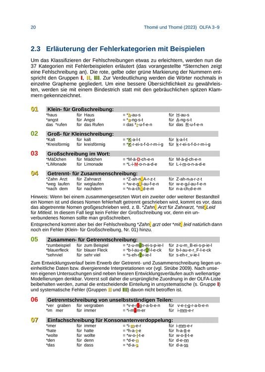 Produktbild: OLFA 3-9+: Oldenburger Fehleranalyse f&uuml;r die Klassen 3-9 und dar&uuml;ber