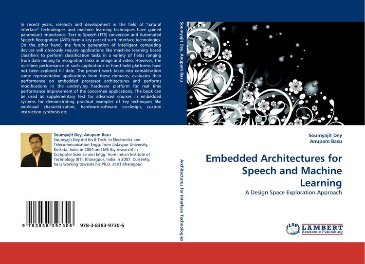 Produktbild: Embedded Architectures for Speech and Machine Learning