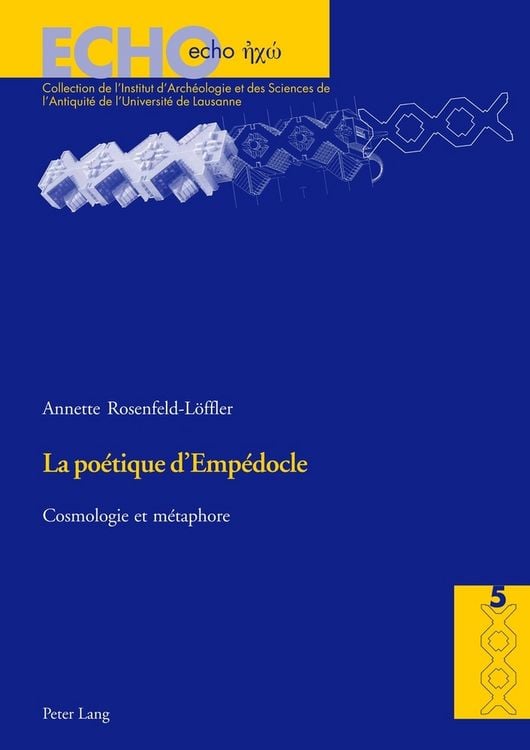 Produktbild: La po&eacute;tique d&rsquo;Emp&eacute;docle