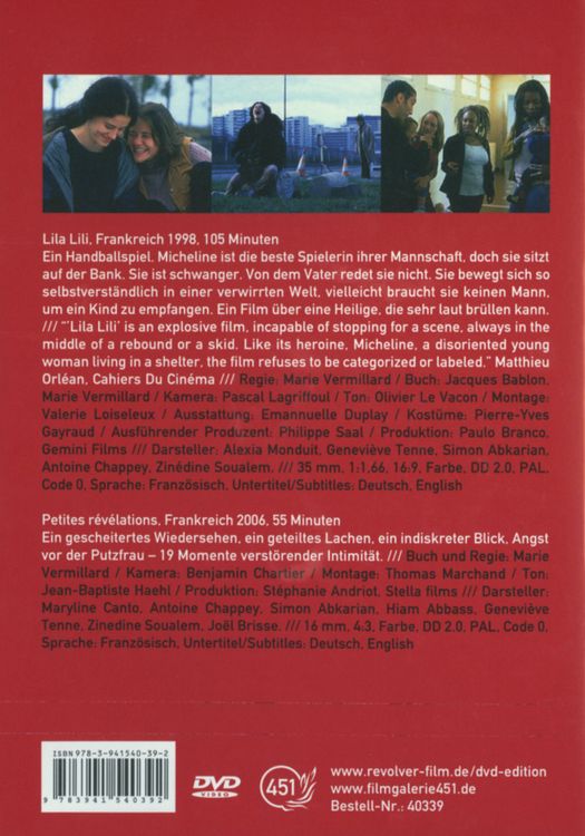 Produktbild: Lila Lili + Petites R&eacute;v&eacute;lations - Zwei Filme von Marie Vermillard
