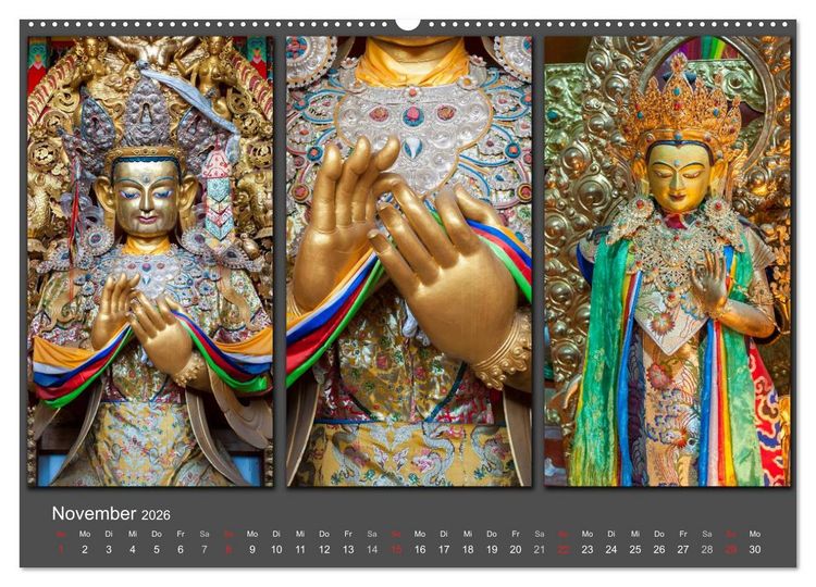 Produktbild: MEDITATION Zeit f&uuml;r mich (Wandkalender 2026 DIN A2 quer), CALVENDO Monatskalender