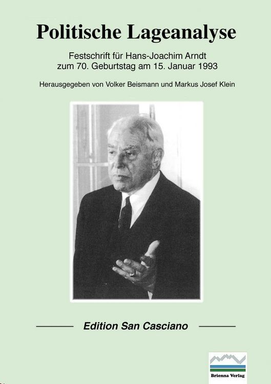 Produktbild: Politische Lageanalyse