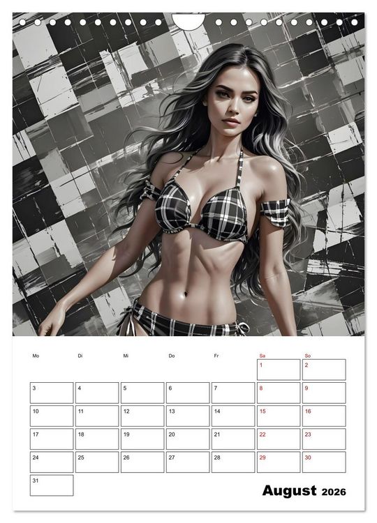 Produktbild: Schachspiel der Mode (Wandkalender 2026 DIN A4 hoch), CALVENDO Monatskalender