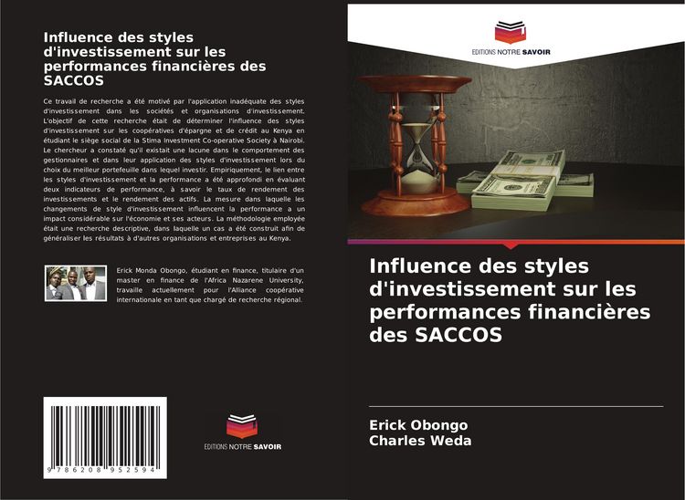 Produktbild: Obongo, E: Influence des styles d'investissement sur les per