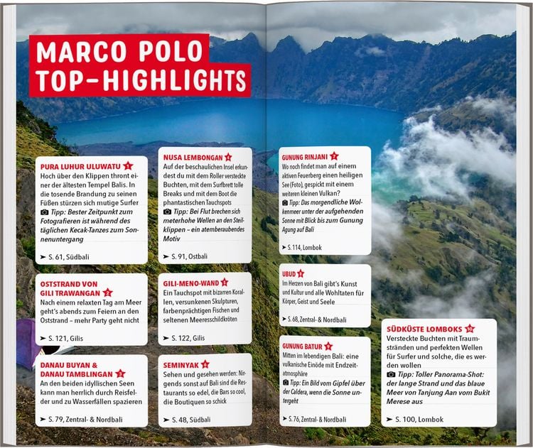 Produktbild: MARCO POLO Reisef&uuml;hrer Bali, Lombok, Gilis
