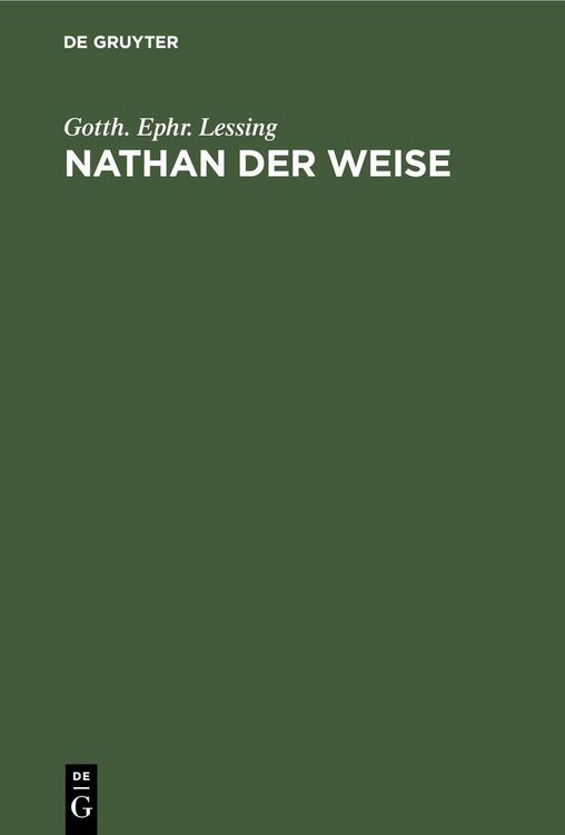 Produktbild: Nathan der Weise