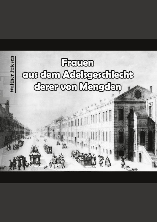 Produktbild: Frauen aus dem Adelsgeschlecht derer von Mengden
