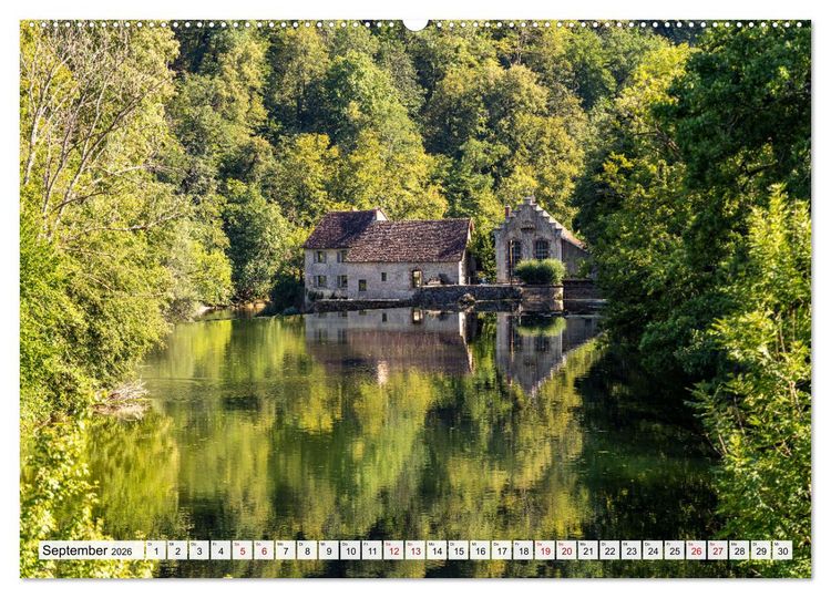 Produktbild: Frankreich - Franche-Comt&eacute; (hochwertiger Premium Wandkalender 2026 DIN A2 quer), Kunstdruck in Hochglanz