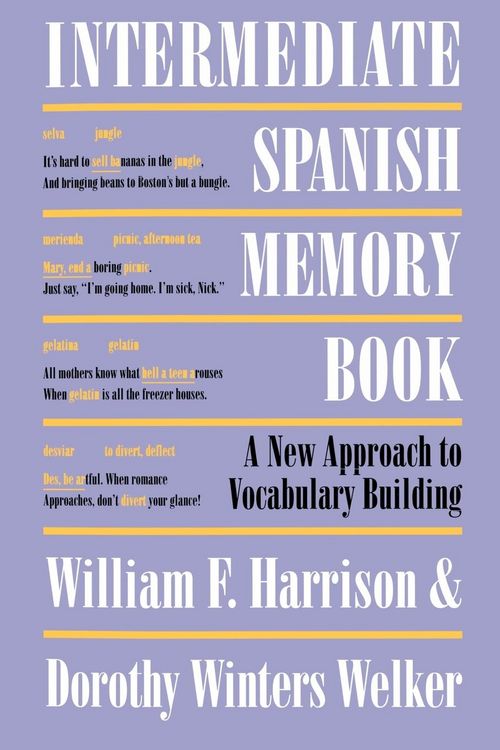 Produktbild: Intermediate Spanish Memory Book