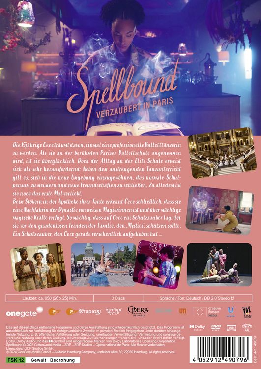 Produktbild: Spellbound - Verzaubert in Paris [3 DVDs]