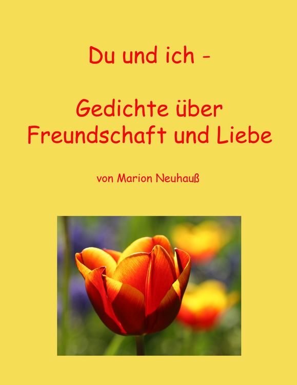 Produktbild: Du und ich - Gedichte &uuml;ber Freundschaft und Liebe