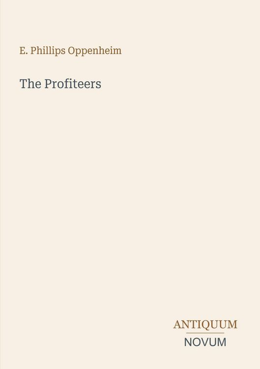 Produktbild: The Profiteers