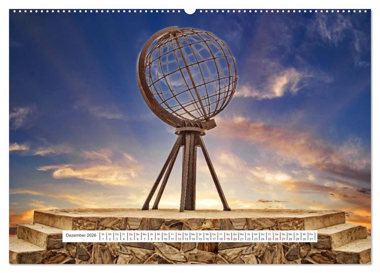 Produktbild: Norwegen - ein traumhaftes Reiseziel (hochwertiger Premium Wandkalender 2026 DIN A2 quer), Kunstdruck in Hochglanz