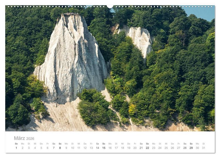 Produktbild: R&uuml;gen ein Sommertraum (hochwertiger Premium Wandkalender 2026 DIN A2 quer), Kunstdruck in Hochglanz
