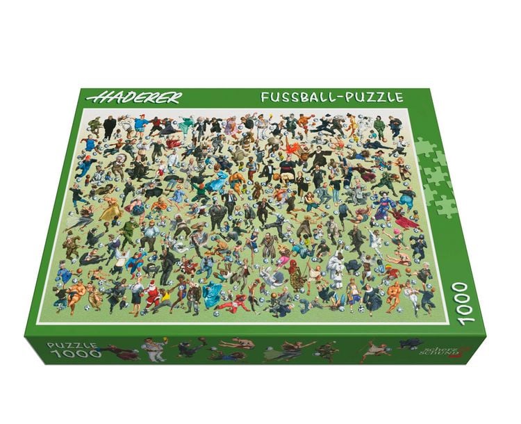 Produktbild: Haderer Fussball-Puzzle