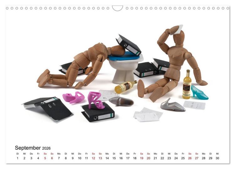 Produktbild: Ich liebe meinen Job auch dieses Jahr (Wandkalender 2026 DIN A3 quer), CALVENDO Monatskalender