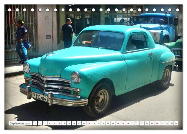 Produktbild: Amerikanische Kleinwagen - Oldtimer (Tischkalender 2026 DIN A5 quer), CALVENDO Monatskalender