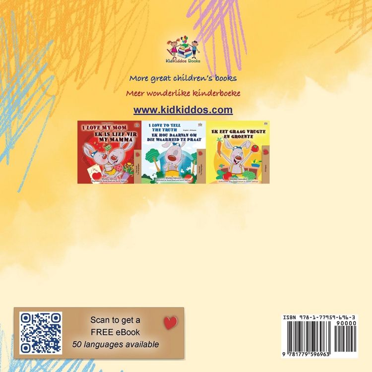 Produktbild: Words in Pictures - My Day (English Afrikaans Bilingual Children's Book)