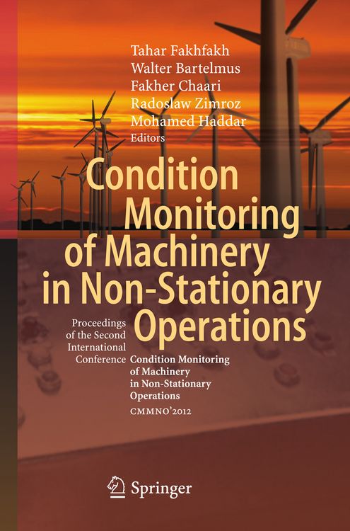 Produktbild: Condition Monitoring of Machinery in Non-Stationary Operations
