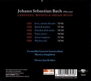Produktbild: Bach,J.S.:Cantatas,Motets & Organ Music