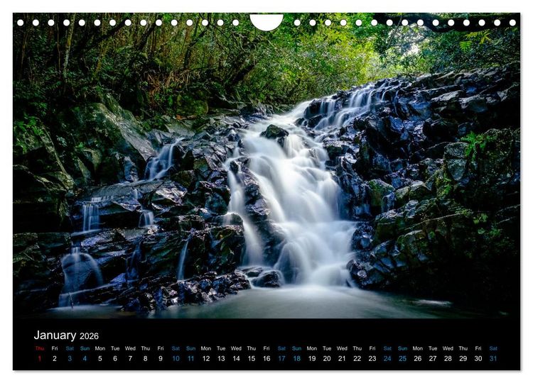 Produktbild: Beautiful Mauritius (Wall Calendar 2026 DIN A4 landscape), CALVENDO 12 Month Wall Calendar